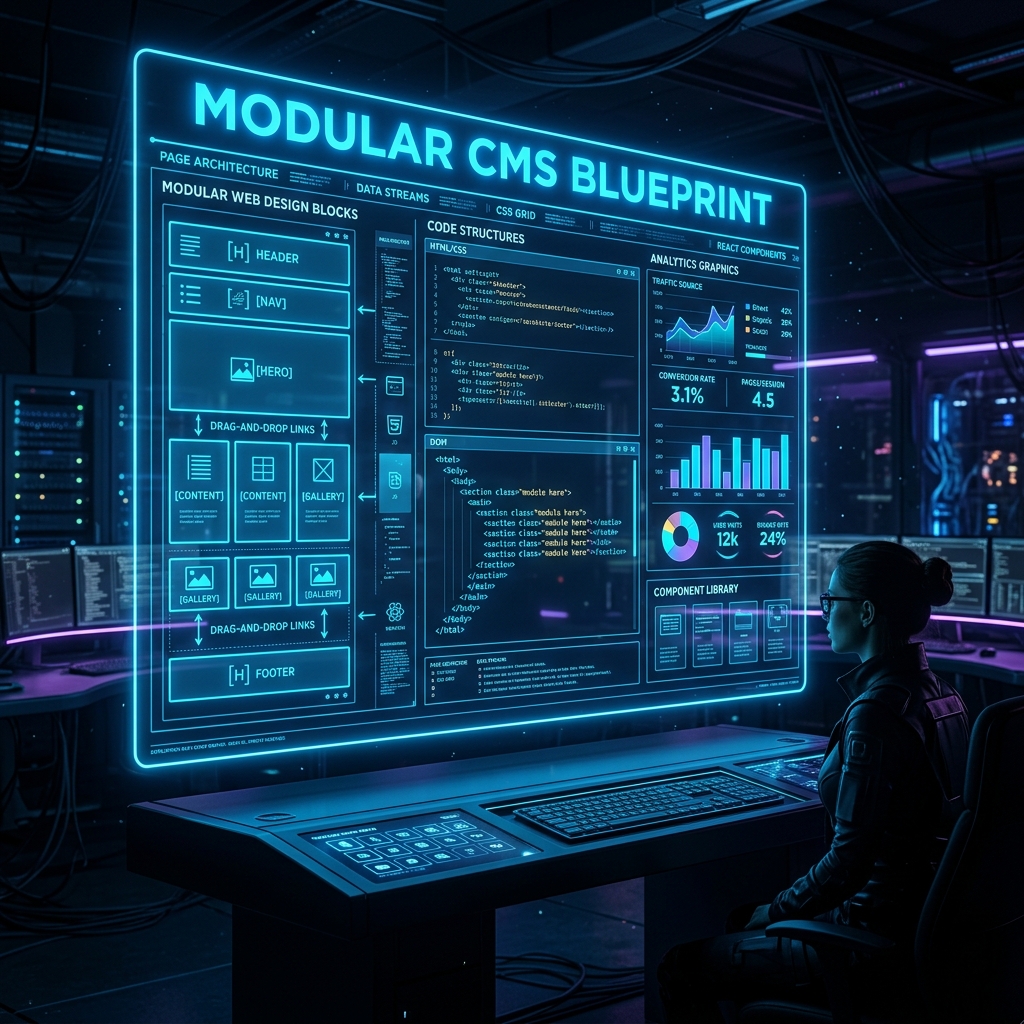 Modular CMS Blueprint